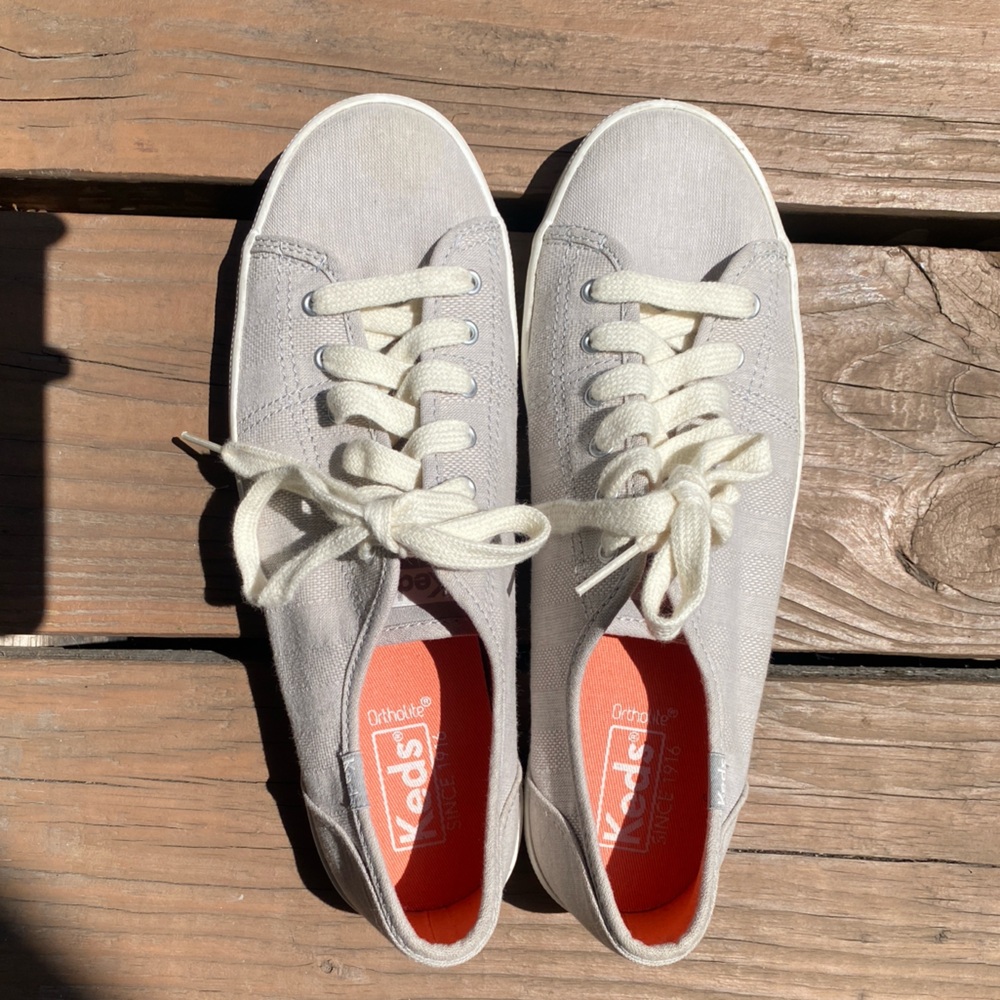 Keds Off White Canvas Sneakers